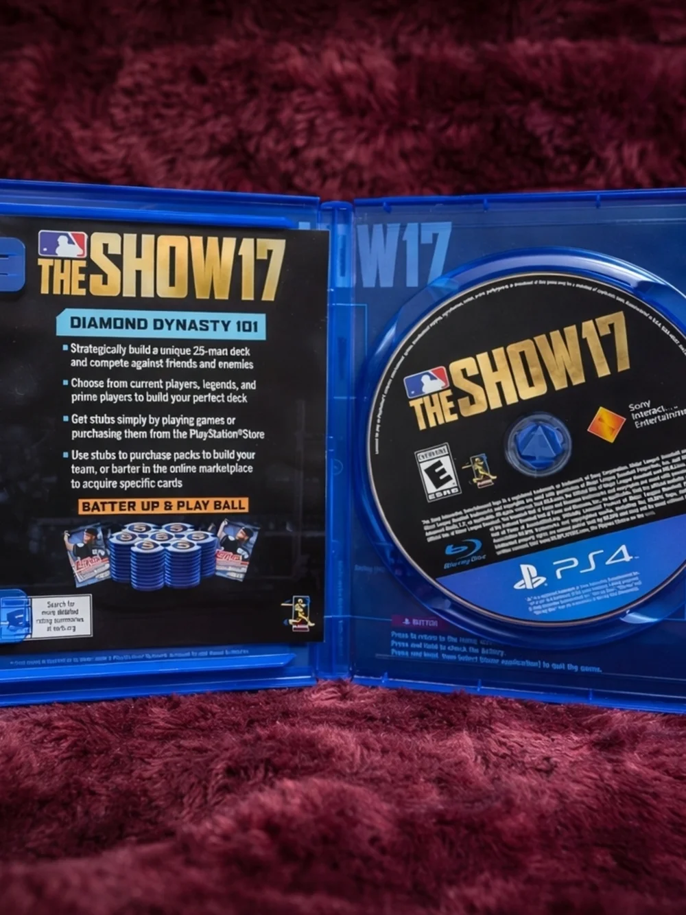 MLB The Show 17 PS4 Game - Black & Gold Cover